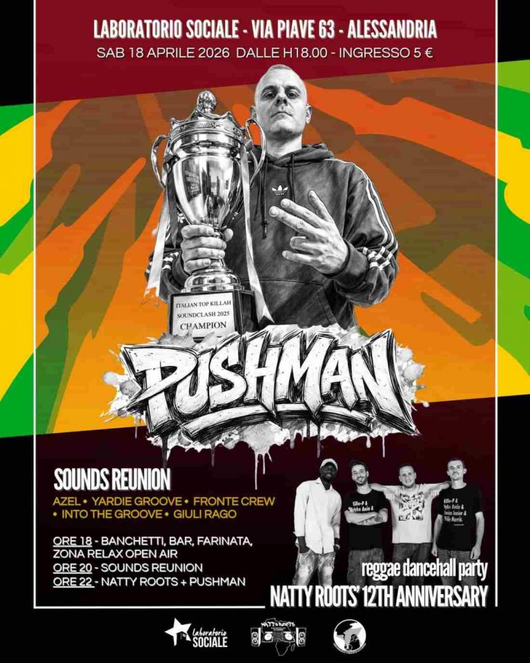 Natty Roots 12 years with Pushman