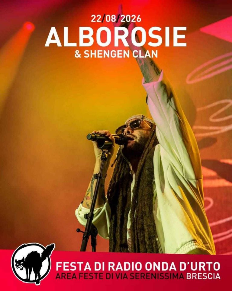 Alborosie e Shengen Clan Live Festa Radio Onda d’Urto