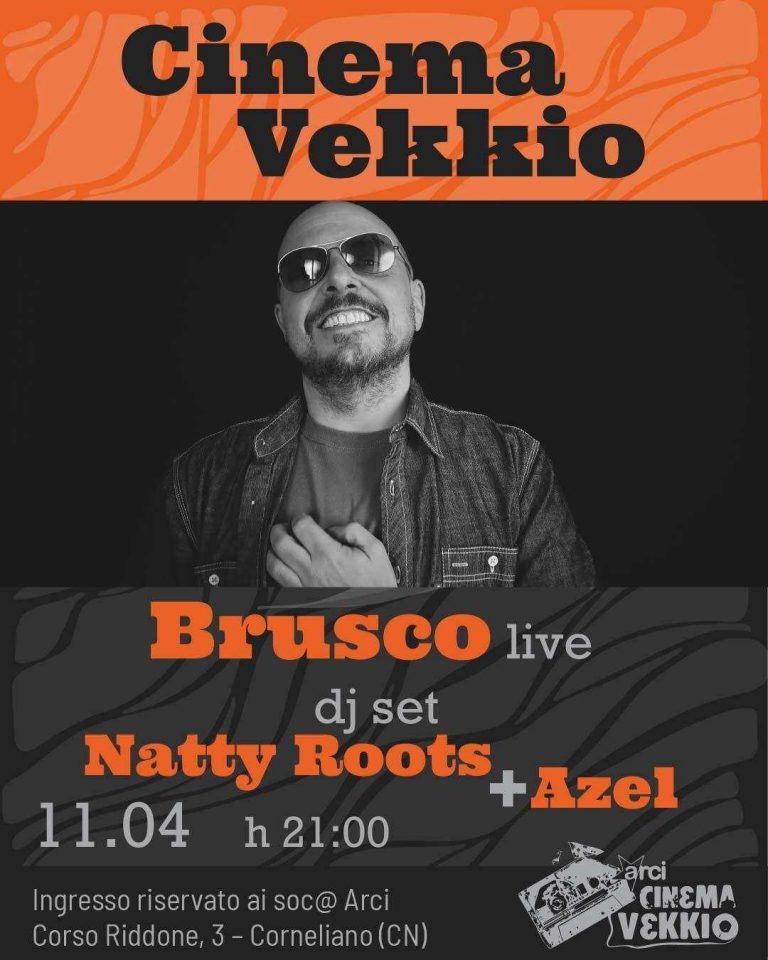 Brusco e Natty Roots al Cinema Vekkio